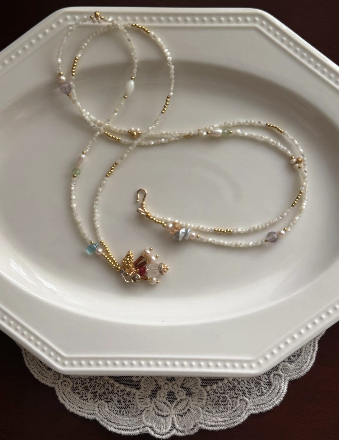 Rainbow Complex Necklace